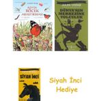 İş Bankası Kültür Yayınları Büyük Böcek Araştırması + Dünyanın Merkezine Yolculuk + Siyah Inci Hediye