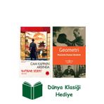 İş Bankası Kültür Yayınları Cam Kapının Ardında + Geometri + Dünya Klasiği Hediye