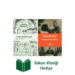İş Bankası Kültür Yayınları Camın Parıltılı Tarihi + Geometri + Dünya Klasiği Hediye