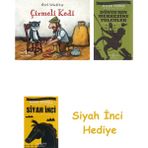 İş Bankası Kültür Yayınları Çizmeli Kedi + Dünyanın Merkezine Yolculuk + Siyah Inci Hediye