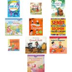 İş Bankası Kültür Yayınları Deniz Altı - Boyama Kitabım + 9 Kitap (Set)