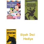 İş Bankası Kültür Yayınları Disney Ben Büyürken - Ekransız Eğlence Zamanı + Dünyanın Merkezine Yolculuk + Siyah Inci Hediye