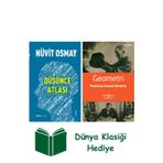 İş Bankası Kültür Yayınları Düşünce Atlası + Geometri + Dünya Klasiği Hediye