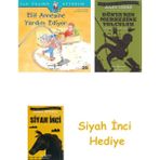 İş Bankası Kültür Yayınları Elif Annesine Yardım Ediyor: Ilk Okuma Kitabım + Dünyanın Merkezine Yolculuk + Siyah Inci Hediye - Hayır