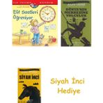 İş Bankası Kültür Yayınları Elif Saatleri Öğreniyor + Dünyanın Merkezine Yolculuk + Siyah Inci Hediye - Hayır
