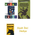 İş Bankası Kültür Yayınları Gezegen Oyunu Seti – 10 Kitap Kutulu + Dünyanın Merkezine Yolculuk + Siyah Inci Hediye
