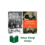 İş Bankası Kültür Yayınları Göçün Gölgesinde Tahta Bavula Sığan Umutlar + Geometri + Dünya Klasiği Hediye