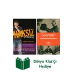 İş Bankası Kültür Yayınları Haksız Avantaj + Geometri + Dünya Klasiği Hediye