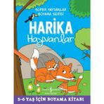 İş Bankası Kültür Yayınları Harika Hayvanlar - Süper Hayvanlar Boyama Kitabı 3 - 5 Yaş Yazar: Kolektif