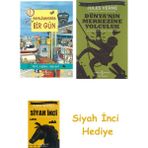 İş Bankası Kültür Yayınları Havalimanında Bir Gün: Bul, Eğlen, Öğren! + Dünyanın Merkezine Yolculuk + Siyah Inci Hediye