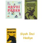 İş Bankası Kültür Yayınları Haydi Parka - Yardım Et! Hikayem Kayboldu + Dünyanın Merkezine Yolculuk + Siyah Inci Hediye
