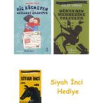 İş Bankası Kültür Yayınları Hiç Küsmeyen Arkadaş Aranıyor + Dünyanın Merkezine Yolculuk + Siyah Inci Hediye