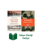 İş Bankası Kültür Yayınları Huzur Atlası + Geometri + Dünya Klasiği Hediye