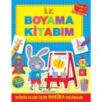 İş Bankası Kültür Yayınları İlk Boyama Kitabım 32 Sayfa Ciltsiz 3-5 Yaş Grubu İçin