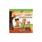 İş Bankası Kültür Yayınları Ilk Okuma Kitabım - Çağlar Sonbaharda + Pırtık Tekir + Peppa Pig-Simli Çıkartmalı Boyama Kitabı + 27 Kitap Set