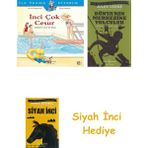 İş Bankası Kültür Yayınları Inci Çok Cesur: Ilk Okuma Kitabım Cesaret Verici Bir Kitap + Dünyanın Merkezine Yolculuk + Siyah Inci Hediye