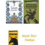 İş Bankası Kültür Yayınları Islam Desenleri + Dünyanın Merkezine Yolculuk + Siyah Inci Hediye
