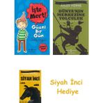 İş Bankası Kültür Yayınları Işte Mert! Güzel Bir Gün - Düşünceli Olmak + Dünyanın Merkezine Yolculuk + Siyah Inci Hediye - Hayır