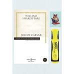 İş Bankası Kültür Yayınları Julius Caesar-William Shakespeare-Sarı Fosforlu Kalem-Not Defteri Seti