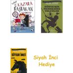 İş Bankası Kültür Yayınları Kazara Başbakan (Ciltli): Her Kediye Şapka! + Dünyanın Merkezine Yolculuk + Siyah Inci Hediye