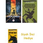 İş Bankası Kültür Yayınları KEPLER62 - Davetiye + Dünyanın Merkezine Yolculuk + Siyah Inci Hediye