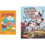 İş Bankası Kültür Yayınları Kerem ile Minik Canavarlar - Canavarlar Taşınıyor: Çılgın Çizgi Romanlar + 1 Kitap Daha (Set) - Hayır
