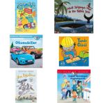 İş Bankası Kültür Yayınları Kerem ile Minik Canavarlar - Sahildeki Canavarlar: Çılgın Çizgi Romanlar + 5 Kitap (Set)