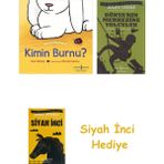 İş Bankası Kültür Yayınları Kimin Burnu? Kimin Bunlar? + Dünyanın Merkezine Yolculuk + Siyah Inci Hediye