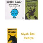 İş Bankası Kültür Yayınları Küçük Bayan Utangaç + Dünyanın Merkezine Yolculuk + Siyah Inci Hediye