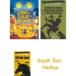 İş Bankası Kültür Yayınları Luna ve Tlaloc’un Hazinesi: Destansoy Ailesi'nin Efsaneler Koleksiyonu 5: Destansoy Ailesi'nin Efsaneler Koleksiyonu 5 + Dünyanın Merkezine Yolculuk + Siyah Inci Hediye
