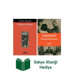 İş Bankası Kültür Yayınları Mahkeme Kapısı + Geometri + Dünya Klasiği Hediye