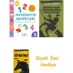 İş Bankası Kültür Yayınları Matematik Becerileri: Okul Öncesi Gelişim + Dünyanın Merkezine Yolculuk + Siyah Inci Hediye