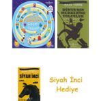 İş Bankası Kültür Yayınları Matematik Bulmacaları - Çarpım Tabloları + Dünyanın Merkezine Yolculuk + Siyah Inci Hediye