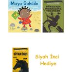 İş Bankası Kültür Yayınları Maya Sahilde + Dünyanın Merkezine Yolculuk + Siyah Inci Hediye