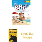 İş Bankası Kültür Yayınları Mr Brit ve Plajda Soygun - Bulmacalarla Ingilizce 4 + Siyah Inci - Hayır