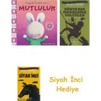 İş Bankası Kültür Yayınları Mutluluk - Duygusal Güvenlik Serisi + Dünyanın Merkezine Yolculuk + Siyah Inci Hediye