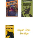 İş Bankası Kültür Yayınları Nemo - Denizin Dibindeki Ada + Dünyanın Merkezine Yolculuk + Siyah Inci Hediye
