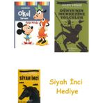 İş Bankası Kültür Yayınları Okul Zamanı - Disney Ben Büyürken: Öykü Kitabı + Dünyanın Merkezine Yolculuk + Siyah Inci Hediye