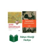 İş Bankası Kültür Yayınları Oxford Dünya Mitolojisi (Ciltli) + Geometri + Dünya Klasiği Hediye