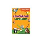İş Bankası Kültür Yayınları Rengarenk Dünyamız: Boyama Kitaplarım 3-4 Yaş + Bugün Nasılsın? + 6 Kitap Set