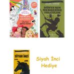 İş Bankası Kültür Yayınları Renkler Çıldırdı - Disney Prenses Çıkartmalı Boyama Partisi + Dünyanın Merkezine Yolculuk + Siyah Inci Hediye