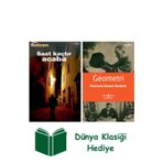 İş Bankası Kültür Yayınları Saat Kaçtır Acaba? + Geometri + Dünya Klasiği Hediye