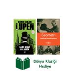 İş Bankası Kültür Yayınları Saat Sekizi Çalarken - Arsen Lüpen + Geometri + Dünya Klasiği Hediye