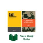 İş Bankası Kültür Yayınları Saat Tarihi Notlarım + Geometri + Dünya Klasiği Hediye