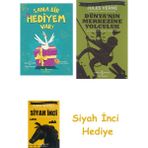 İş Bankası Kültür Yayınları Sana Bir Hediyem Var! + Dünyanın Merkezine Yolculuk + Siyah Inci Hediye