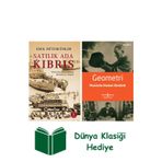 İş Bankası Kültür Yayınları Satılık Ada Kıbrıs + Geometri + Dünya Klasiği Hediye