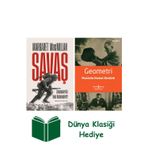 İş Bankası Kültür Yayınları Savaş + Geometri + Dünya Klasiği Hediye
