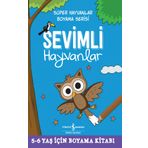 İş Bankası Kültür Yayınları Sevimli Hayvanlar - Süper Hayvanlar Boyama Serisi