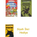 İş Bankası Kültür Yayınları Sincap Sinko: Hikayelerle Dini Değerler 8 Ziyaret Adabı (Kapak Değişebilir) + Dünyanın Merkezine Yolculuk + Siyah Inci Hediye