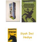 İş Bankası Kültür Yayınları Şöhret Doğruyol Sağbaş Seti (4 Kitap) + Dünyanın Merkezine Yolculuk + Siyah Inci Hediye